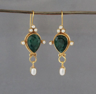Classy Vintage Pearl detailed Earrings