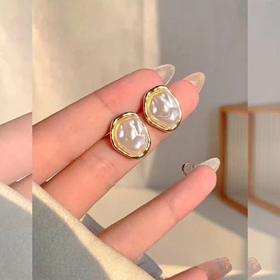 Elegant Pearl Earrings by Sofia