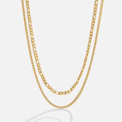 Mira Double Chain Necklace