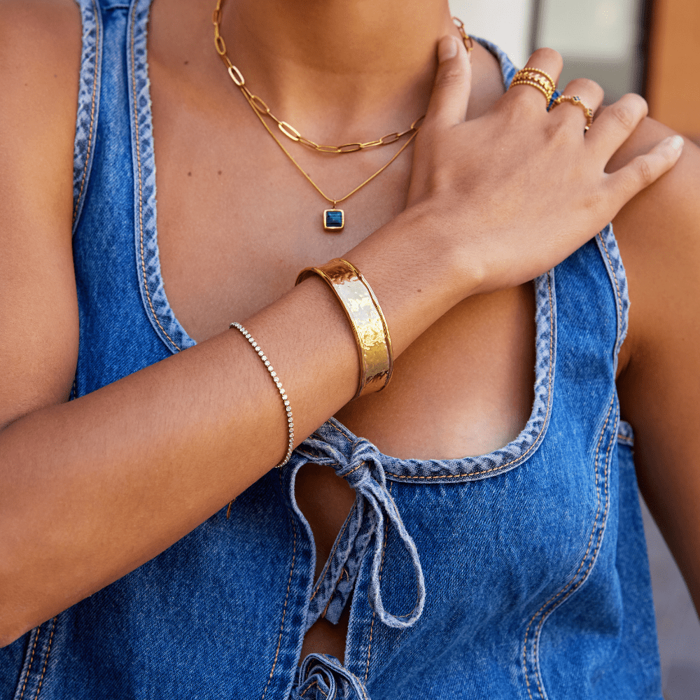 Gold Beach Bangle