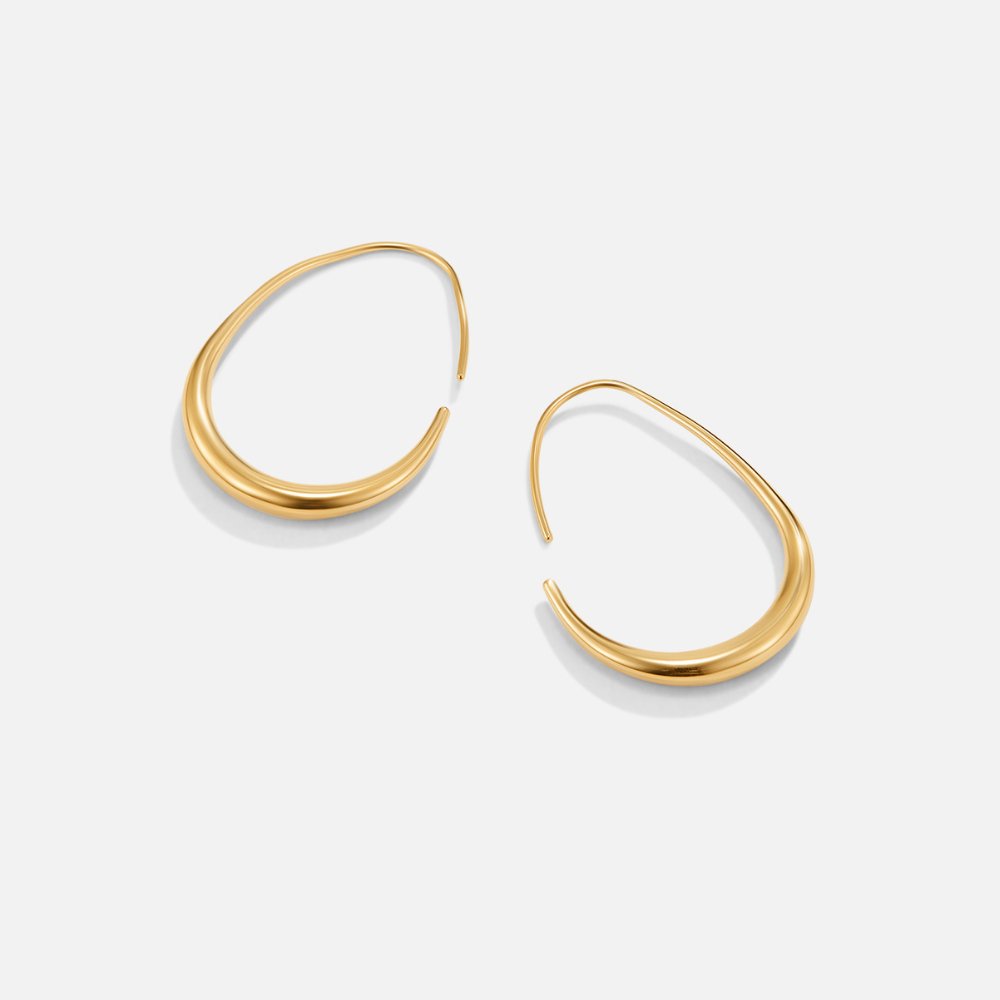 Gold Hoop Earrings