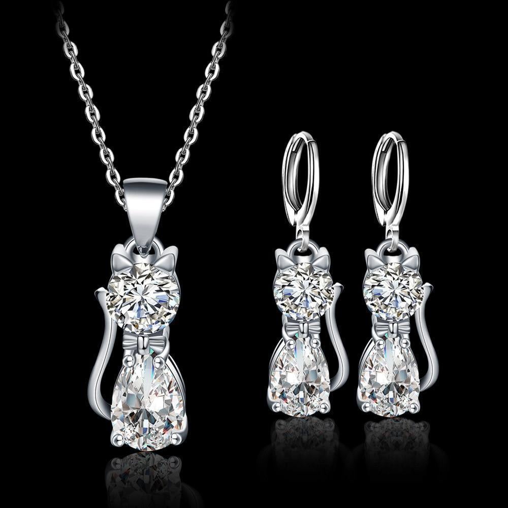 Gardenia - Silver polished zirconia | Silver
