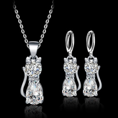Gardenia - Silver polished zirconia | Silver