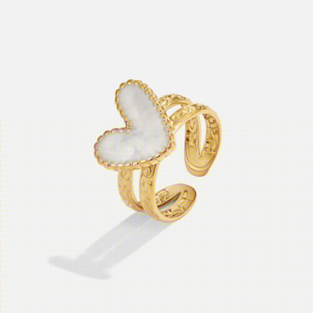 Pure Heart' Gold Ring