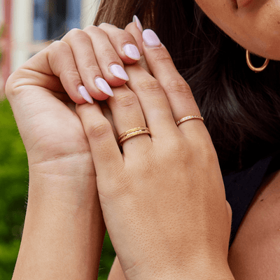 Rina Gold Band Ring