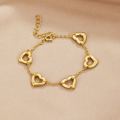 String of Hearts' Bracelet